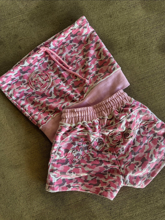 PINK ‘TB1 CAMO’ SHORTS